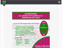 Tablet Screenshot of adciudaddeplasencia.es